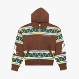 STADIUM / KNIT ZIP-UP HOODIE