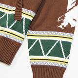 STADIUM / KNIT ZIP-UP HOODIE